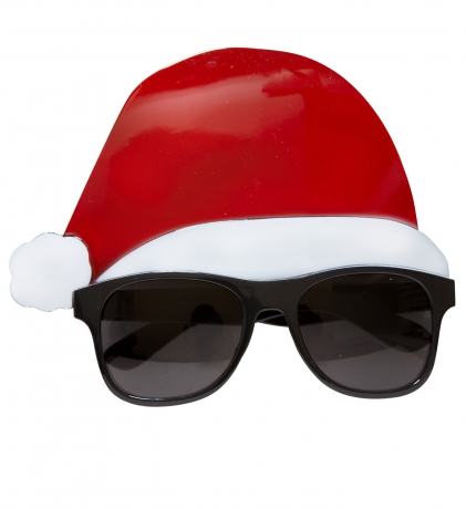 Nikolaus Weihnachtsmann Partybrille Weihnachtsmarkt Weihnachtsfeier