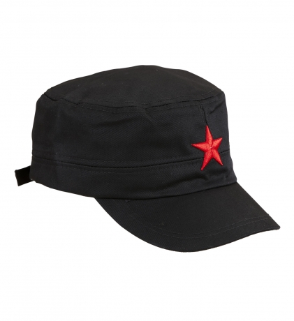 Mütze mit rotem Stern Freiheitskämpfer roter Stern Basecap