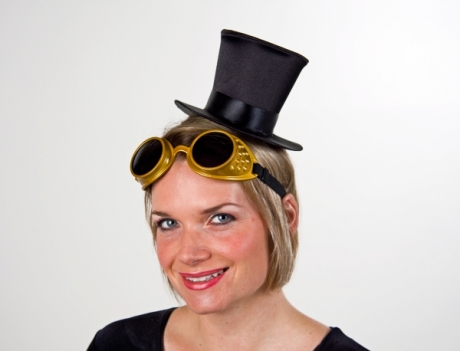 Steampunk Schweißerbrille Kostümbrille Kostümzubehör Brille Unisex