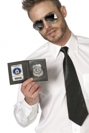 Polizeiausweis Polizeimarke Special Police FBI Agent