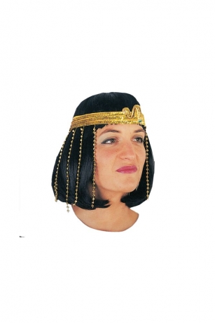 Cleopatra Ägypterin Schlangenstirnband Perlenkopfschmuck + Schlangenarmband