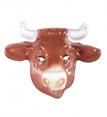 Tiermaske Kuh Kuhmaske Ochse Bulle Stier Maske Krippenspiel