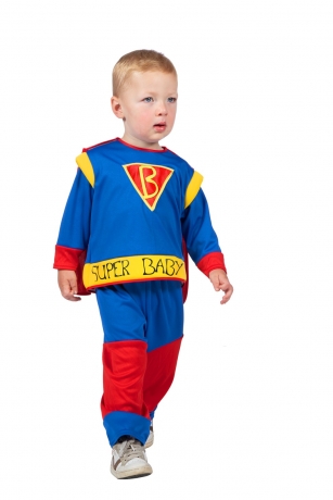 Supermann Super Baby Babykostüm Karneval Fasching Party