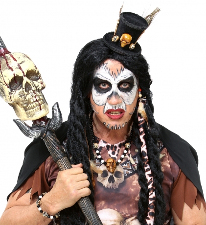 Voodoo Zauber Krieger Indianer Medizinmann Voodoo-Priester