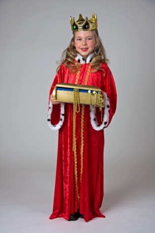 Königsgewand Königsmantel für Kinder Heilige Drei Könige Sternsinger
