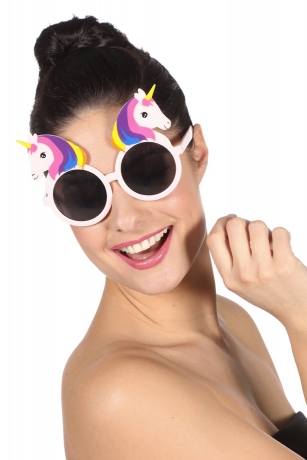 Einhornbrille Kinder / Erwachsene Unicorn Partybrille Einhorn-Zubehör