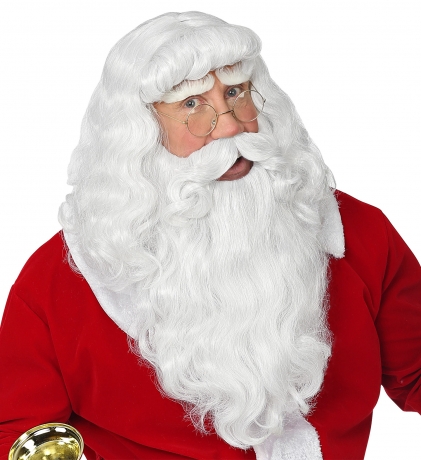 Nikolaus Weihnachtsman-Set Perücke / Bart ,Augenbrauen Santa Claus