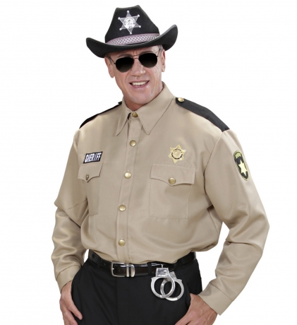 Sheriff Sheriffhemd amerikanische Polizei Marshall Officer