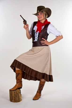 Westerngirl Saloongirl Wilder Westen Cowgirl Deutsche Herstellung