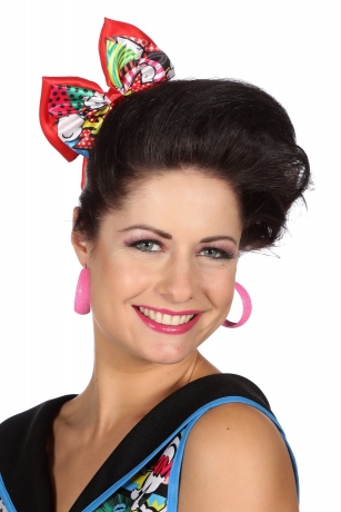 Suggar Girl Haarband mit Schleife Popart 60er Jahre Candy