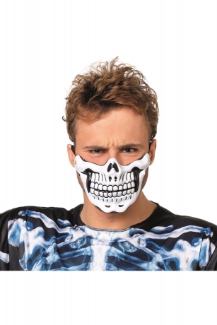 Stabile Skelett Skelettmaske Halloweenmaske Horrormaske