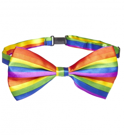 Fliege Regenbogen Rainbow Unisex Showmen Showgirl