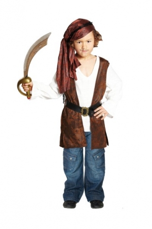 Kleiner Pirat Seeräuber Kinderkostüm Faschingskostüm Verkleidung Kinde