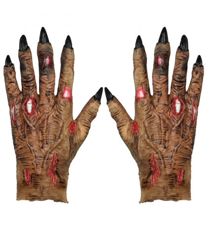 Krallenhände Werwolf Zombie Monster Monsterkrallen Klauen
