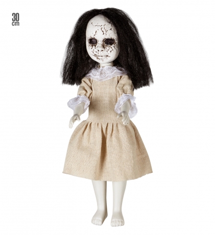 Schaurige Gruselpuppe Horror Puppe Halloween Dekoration