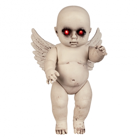 Teuflischer Engel Babyengel Horrorfigur Halloweendekoration