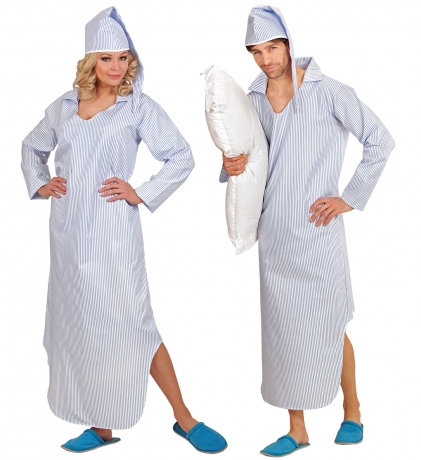 Nachthemd Schlafwandler Schlafmütze Pyjamaparty Penntüte
