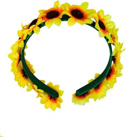 Sonnenblumen Haarkranz Blütenkranz Blumenkranz Haarschmuck