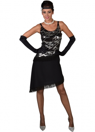 Charleston Charlestonkleid Partykleid Flapper 20er Jahre TOP