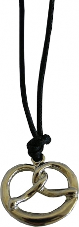 Trachtenkette Trachtenschmuck Kette Brezel Bayrischer Abend