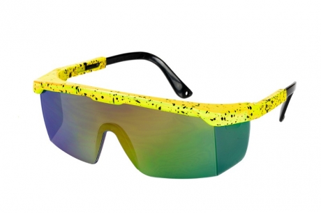 Partybrille Retrobrille Skibrille 80er Jahre Mottoparty Vintage Festival Techno