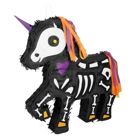 Halloween Pinata Einhorn Darkness Halloweendekoration