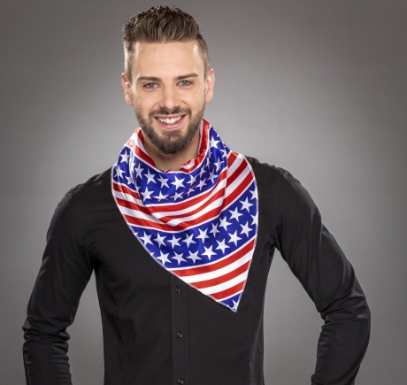 Amerika USA Dreieckstuch Schal Bandana Motorradfahrer Biker