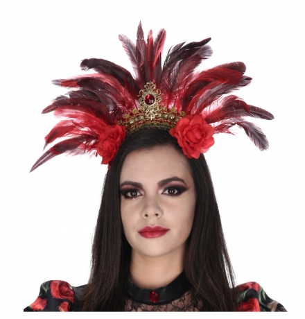 Rio Samba Kopfschmuck Brasilianischer Karneval Federputz