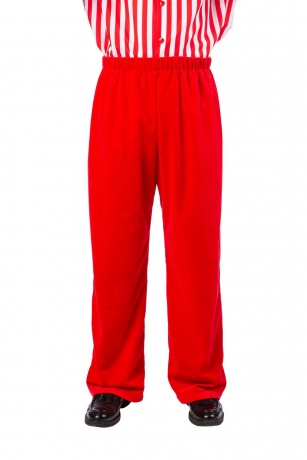 Nikolaushose Hose Weihnachtsmann Nikolaus rote Hose