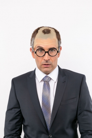 Verkleidung Perücke Berlin Naturlatex Politiker Fritze