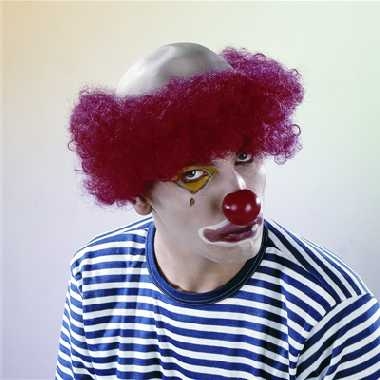 Riesenkamm XXL Haarkamm rot Clown Kostümzubehör Haar Accessoire Scherzartikel 