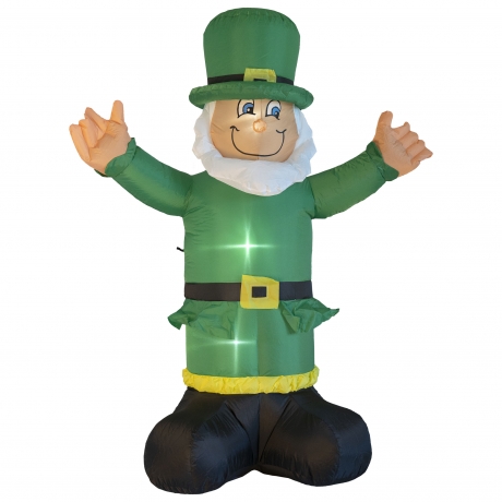 180cm Aufblasbare Figur Saint Patricks Day mit Licht als Werbung