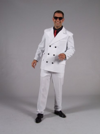 Gangster Anzug Mafia Kostüm Karneval Mottoparty
