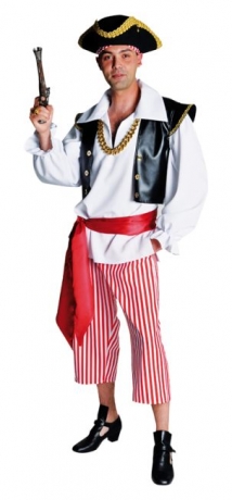 Pirat Herrenkostüm Seeräuber Faschingskostüm Verkleidung Karneval