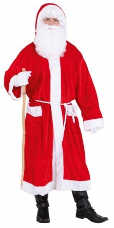 Nikolaus Nikolausmantel Weihnachtsmann Weihnachtsmannmantel+Handschuhe