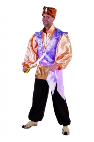 Sultan Herrenkostüm Verkleidung Mottoparty Kostümfest Fasching Karneva