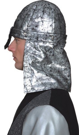 Ritterhaube Mittelalter Kämpfer Kopfbedeckung Römer Haube