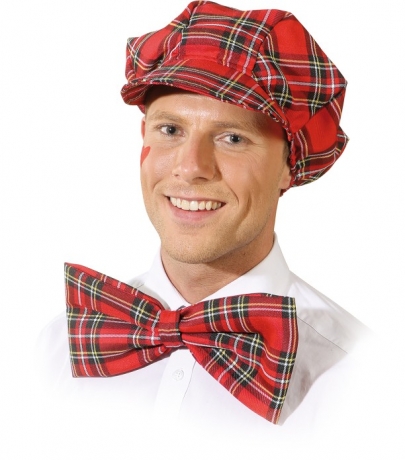 Mütze mit Schleife Clown Fasching Mottoparty Karneval Accessoire