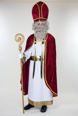 Bischof Sankt Nikolaus komplett Kostüm Deutsche Herstellung