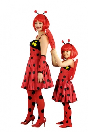 Kostüm Käferchen Faschingskostüm für Kinder Karnevalsparty Kinderfest