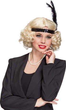 Charleston Charlestonperücke Charlestonband 20er Jahre Gangsterbraut