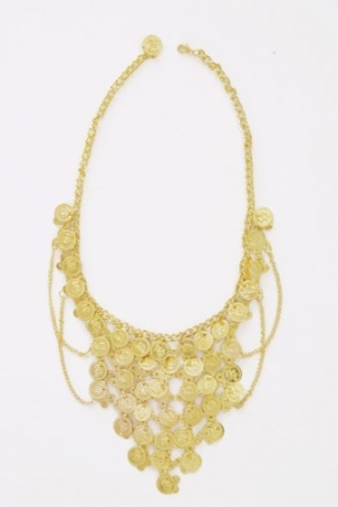 Kette Zigeunerin luxe Fasching Karneval Modeschmuck