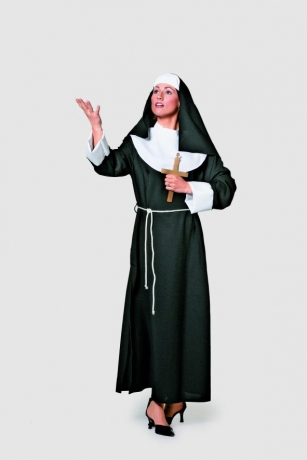 Nonne Ordensschwester Kostüm Karneval Fasching Motto