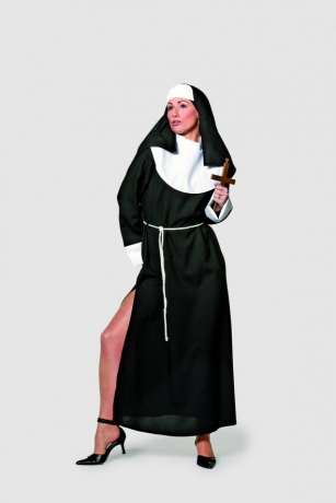 Sexy Nonne Ordensschwester Fasching Karneval Mottoparty