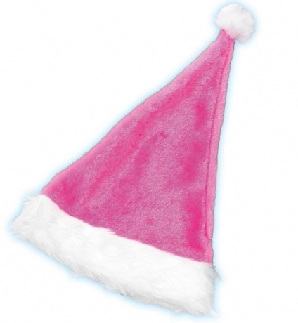 Weihnachtsfrau Nikolaus Mütze pink Weihnachtsfeier