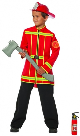 Feuerwehr Feuerwehrjacke Kinder Feuerwehrmann