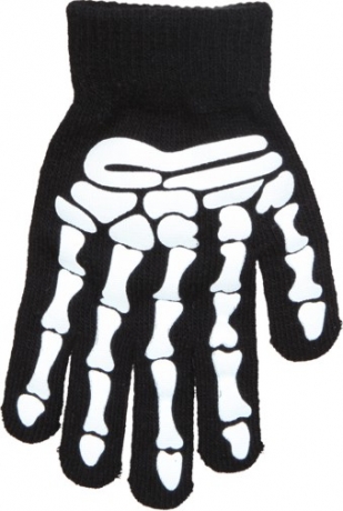 Skeletthandschuhe Knochenhandschuhe Sensemann Tod Halloween Geist