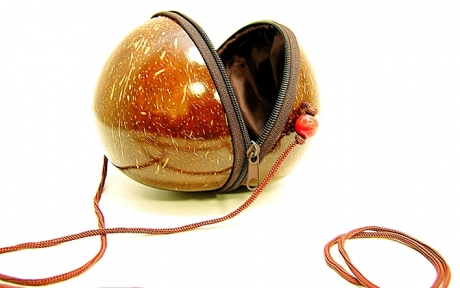 Tasche Coconut Fasching Karneval Mottoparty Accessoires