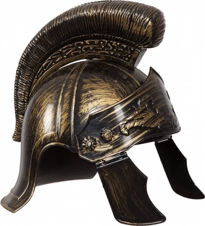 Ritterhelm Sankt Martin Gladiator Römerhelm Krieger silber oder bronze