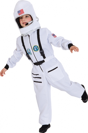 Astronautenkostüm Spaceman Weltraum Astronautenoverall Raumfahrt